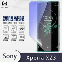 在飛比找momo購物網優惠-【o-one護眼螢膜】SONY XZ3 滿版抗藍光手機螢幕保