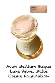 Avon Medium Bisque Luxe Velvet Matte Creme Foundation