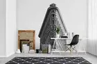3D Flatiron Building Wallpaper Wall Mural Removable Self-adhesive 347
