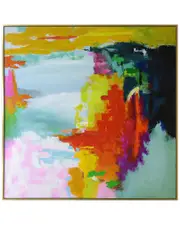 Harp & Finial Vivid Canvas Art with 2in Gallery Wrap