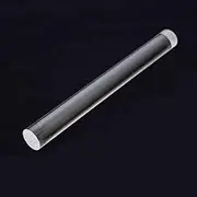 Transparent Organic Plastic Solid Rods, 8inch Plastic Round Bars, Acrylic Popsicle Sticks, Acrylic Cake Topper Sticks 1pc(10mm)