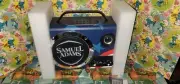 NEW IN THE BOX SAM ADAMS BEER RADIO BOOM BOX BLUETOOTH FM SPEAKER
