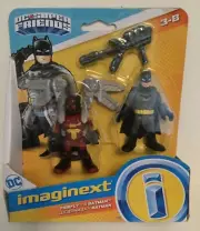 Imaginext DC Super Friends 3" Action Figures Firefly & Batman New in Pack