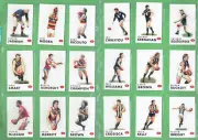 #TT. 1996 AFL SELECT AUSTRALIAN RULES FOOTBALL STAND UPS SET(72)