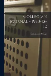 在飛比找博客來優惠-Collegian Journal - 1930-12-12