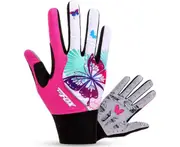 Full Finger Baseball Gloves Softball Gloves Cycling Gloves Bike Mittens Pink