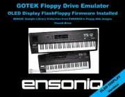 Floppy Drive Emulator OLED DISPLAY - FLASHFLOPPY Firmware - ENSONIQ TS-10 TS-12