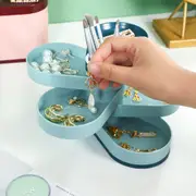 Multi-layer Large capacity Rotating Jewelry Storage Box