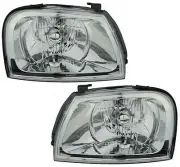 Pair Headlights Mitsubishi Triton 06/01-06/06 New MK Ute Front Lamp 02 03 04 05