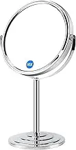 KOOSREEL Magnifying Makeup Mirror with 10X / 1X Magnification, Double Sided Vanity Tabletop Mirror & Travel Mirror with 360° Rotation for Dressing Table, Desk, Bathroom, Bedroom - 6 Inch