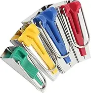 Tbest DIY Sewing Accessories, Set of 4 Bias Tape Makers for Manual Cloth and Tools Bias Tape Makers
