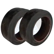 12X5X8 AMERICAN SOLID FORKLIFT TIRES 12-5-8 1258 | USA SM 2X DEAL