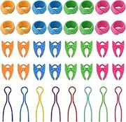 40pcs Bobbin Thread Buddies Set Sewing Thread Spool Organizer/Holders/Clips for Embroidery Quilting Sewing Thread Spool Organize
