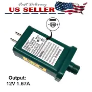 Power Supply Replacement for LED Xmas Tree Lights DC 12V 1.67A - TS-20WL12V