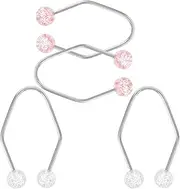 NOLITOY 4pcs Dimple Trainer Dimple Shaper for Women Dimple Wearer Generator Dimple Generator Facial Muscle Exercise Tool Dimple Training Tool Face Dimple Lift Facial Tools Stainless Steel