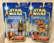 MACE WINDU & KI-ADI-MUNDI aotc 2002 attack of the clones Star Wars figure NEW