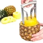 Stainless Pineapple Slicer Pineapple Fruit Corer Peeler Cutter Kitchen Tool AU