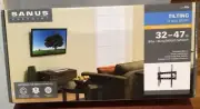 SANUS VuePoint Tilting/Inclinable Wall Mount Fits Most 32"–47" Flat TVs F35c NEW