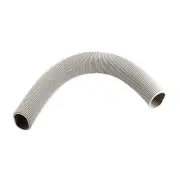 Fortress® Line Set Cover - 4-1/2" - Flexible Elbow - White
