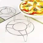 Stainless Steel Pot Steaming Rack Round Steam Tray Cookware Steamer Rack Stand