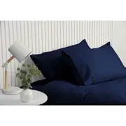 Sheraton Luxury Fitted Sheet Set 1000TC Cotton Rich for King Size Bed Nightfall