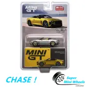 CHASE ! Mini GT 1:64 Bentley Mulliner Bacalar Yellow Flame #406