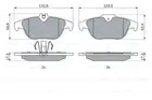 Genuine Bosch Rear Brake Pads BP1073 Fits Mercedes Benz C-Class S204 +More