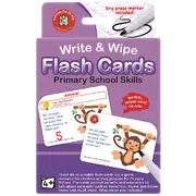 Learning Can Be Fun Write & Wipe Primary Flashcards