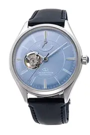 Orient Star RK-AT0203L Blue Dial Mechanical Automatic Skeleton Men's Watch NEW