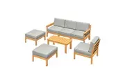 Livsip Lounge Set with Cushions 7-Piece