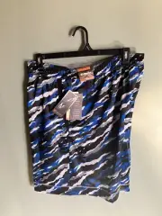 Basketball shorts 2 XL AND1 stylish multi blue white and black shades 3 pockets