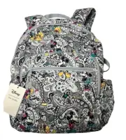 Vera Bradley Disney Mickey Mouse & Friends ‘Piccadilly Paisley’ Lg Backpack NWT