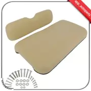 New Golf Cart Buff Front Seat Cushion Set Fits E-Z-GO RXV