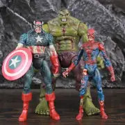 Zombie Spider-Man Captain America & Hulk 7” Superheroes Marvel Action figure