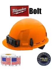 Milwaukee Tool 48-73-1112 Front Brim Orange Front Brim Hard Hat W/4Pt