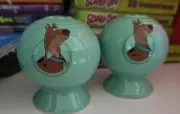 Vandor Scooby-Doo Mystery Machine Salt and Pepper Shakers 2000 Vintage NEW in bo