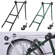 Complete Rack Set for BROMPTON rack + 4 wheels SILVER / BLACK