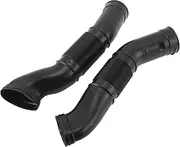 X AUTOHAUX Engine Air Intake Hose for Mercedes Benz E55 E500 2003-2006 Left Right Air Cleaner Intake Hose No.1130942282/1130942182 Plastic 2 Pcs