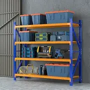 GIANTZ 2Mx1.8M Garage Shelving Warehouse Rack Pallet Racking Storage Shelf Blue
