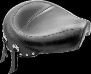 Black Studded Wide Touring Solo Driver Seat w Conchos Sportster 1200 1996-2003