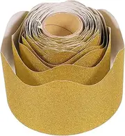 jojofuny 1 Roll Pure Color Decorative Border Paper Blackboard Border Trim for Classroom Office Decor Peel Application Eye Catching Design
