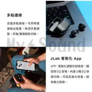 【JLab】 JBuds ANC 3 真無線藍牙耳機 藍牙耳機 降噪耳機 降噪藍牙