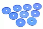 (9) Flying Discs Pucks for Imaginext Fisher Price *BLUE*