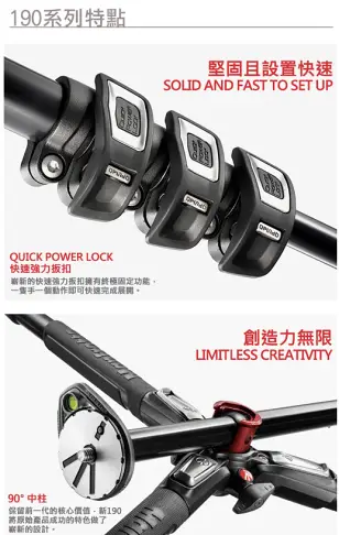 【eYe攝影】正成公司貨 曼富圖 Manfrotto MT190XPRO4 BHQ2 3W 鋁合金三腳架 四節 承重7KG