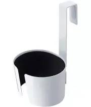 Yamazaki hair dryer holder white approx. W10 x D12 x H15cm 7581