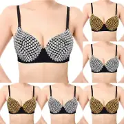 Woman Bra Beaded Bra Nightclub Bra Pineapple Bra Womens Bras Comfortable Padded