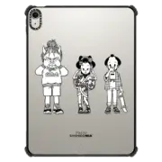 iPad Air 11-inch (M2/M3) iPad Impact Case NO EVIL BY SHISHIDOMIA.