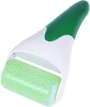 LIFKOME Handheld Facial Massage Tool Green Aging Face Roller for Puffiness Relief Comfortable Spa Roller for Skin Care Lightweight Design for Easy Use