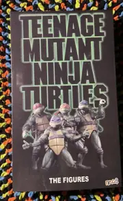 2018 Original NECA SDCC Exclusive TMNT Movie 4-Pack 1990 Box Set