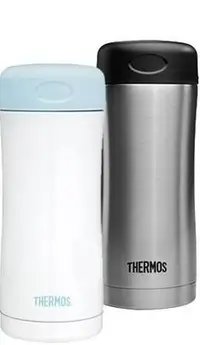 在飛比找Yahoo!奇摩拍賣優惠-Thermos 膳魔師JCG-400 SBK 不鏽鋼色/ 白